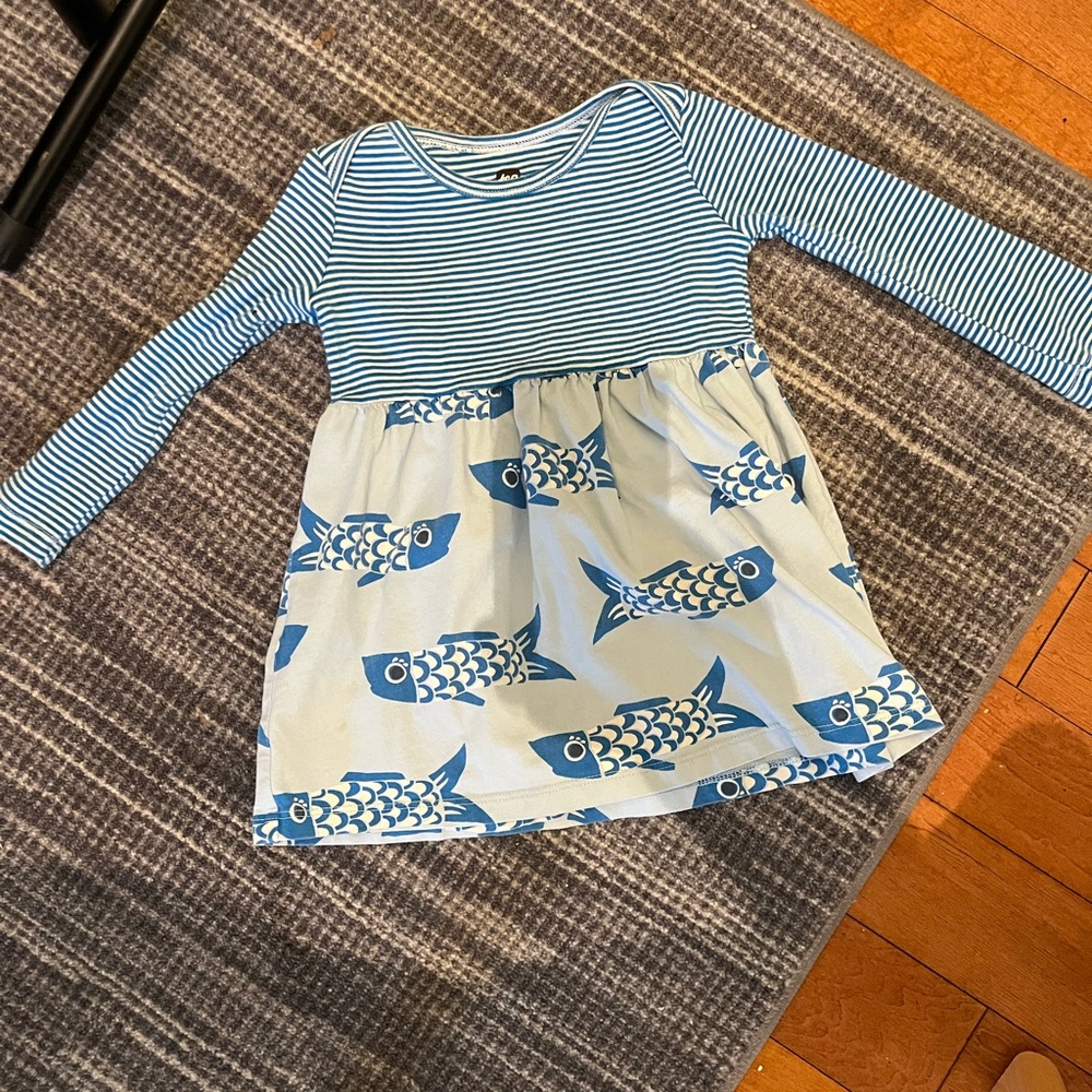 Fishy tea dress